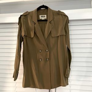Stone Cold Fox Green Button Jacket - SZ XS/S